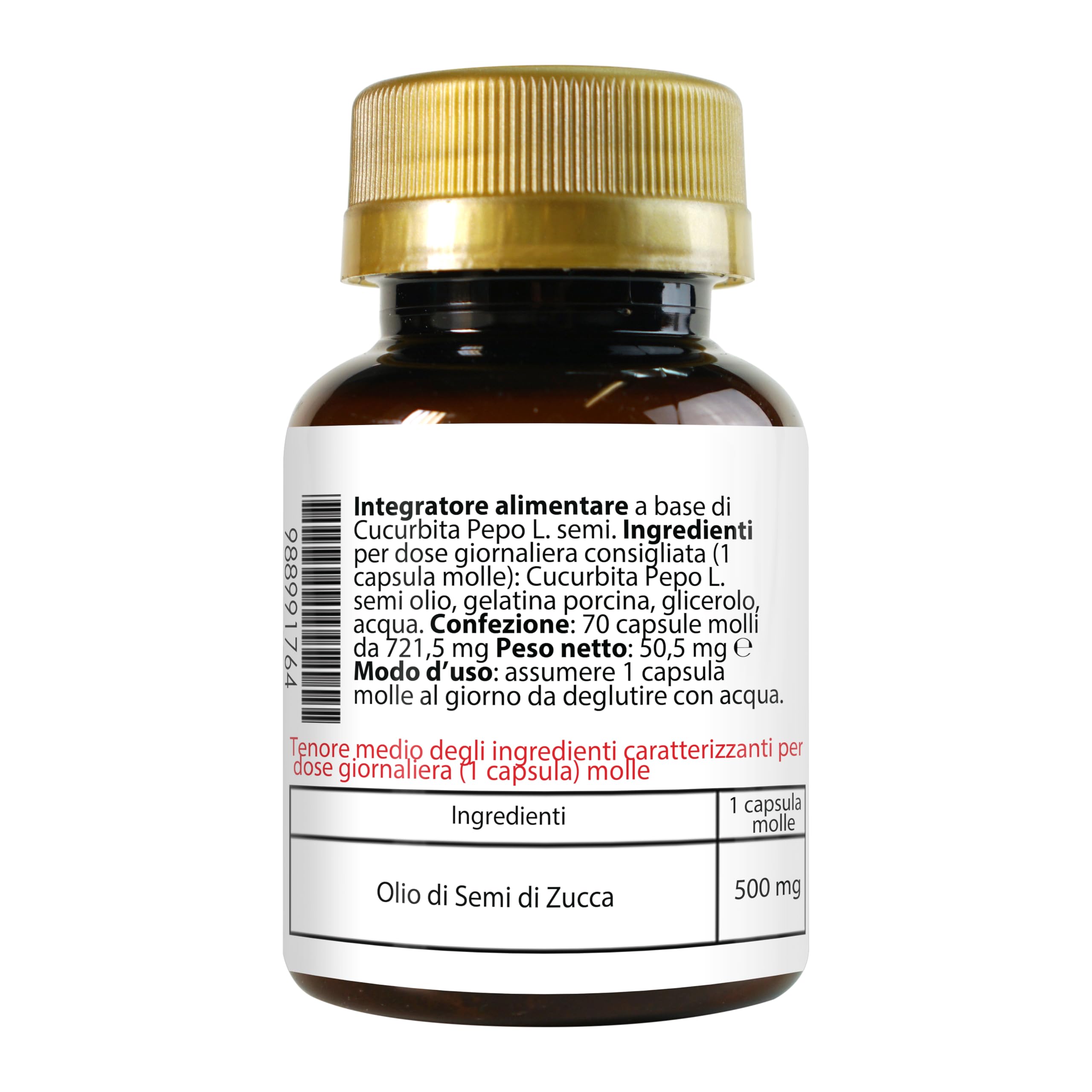 Semi di Zucca 70 Softgels e D Mannosio Cranberry 40% Mirticomplex 100 Compresse | Antiossidante Drenante Vie Urinarie | Una al Giorno