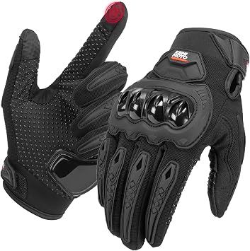 KEMIMOTO Motorcycle Gloves, Touchscreen Riding Gloves for Men Women