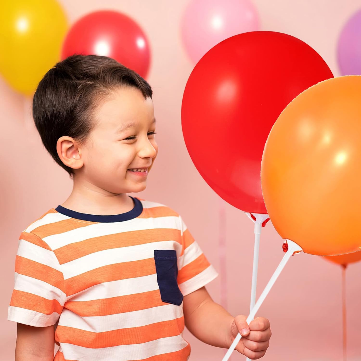 Lot de 20 Arche Ballon, Kit D'arche de Ballon Décoratif, Support de Ballon Réglable pour Anniversaire, Mariage, Fête, Noël - Jardin