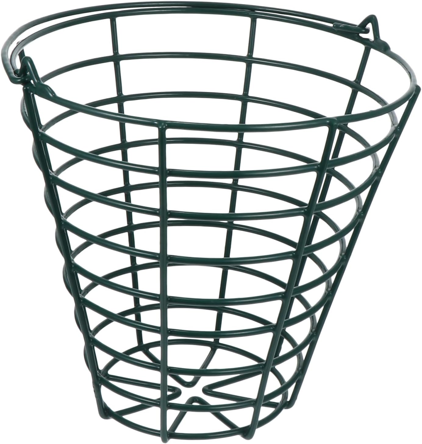 SUPVOX Golfing Balls Basket 100 Balls Stainless Steel Rust- Portable Outdoor Ball Storage Container