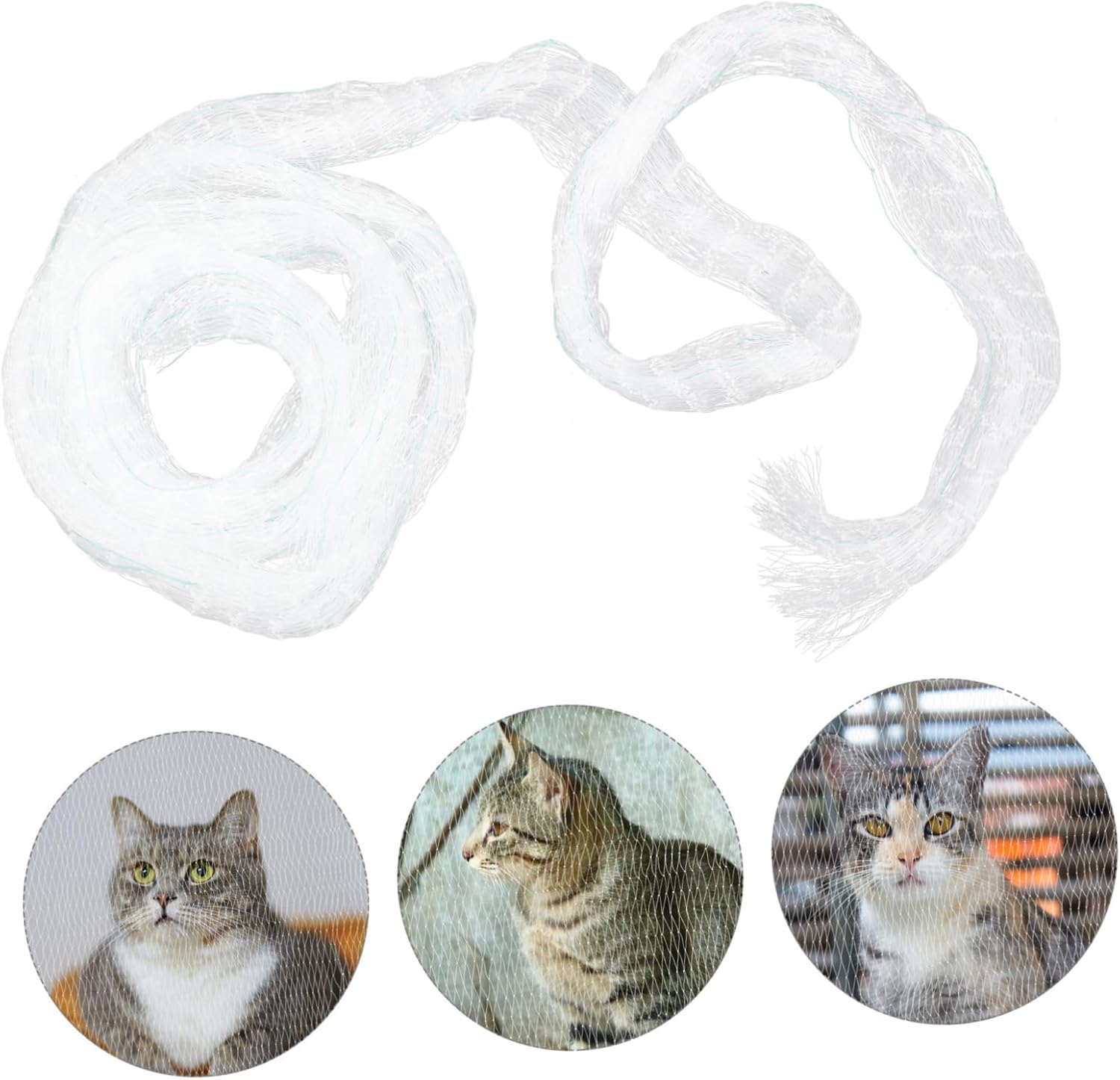 Cat Dog Fall Netting Balcony Safety Net Pet Protection Mesh Easy Install No Drilling Robust Nylon Pet Barrier