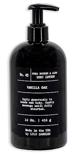 Miniatura 3 de Lulu Candles Loción corporal hidratante con manteca de karité calmante y aloe  Loción suave nutre la piel seca con humedad  Sin parabenos  Sin