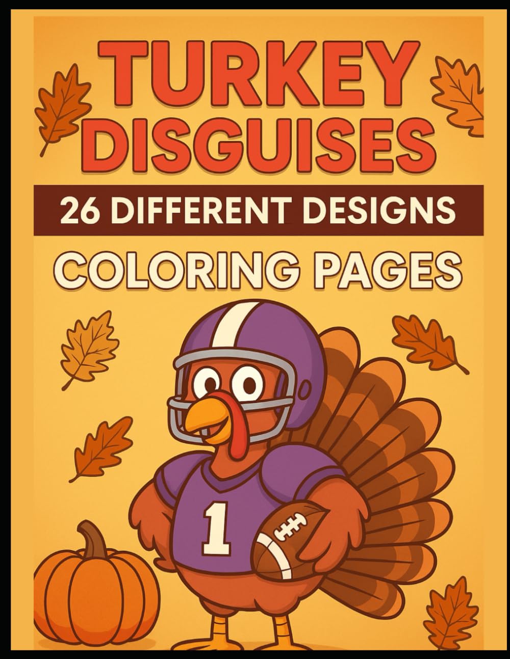 Turkey Disguises Coloring Book