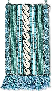 Bamboo Trading Club Bag Boho Cowrie, 7.5-inch Width