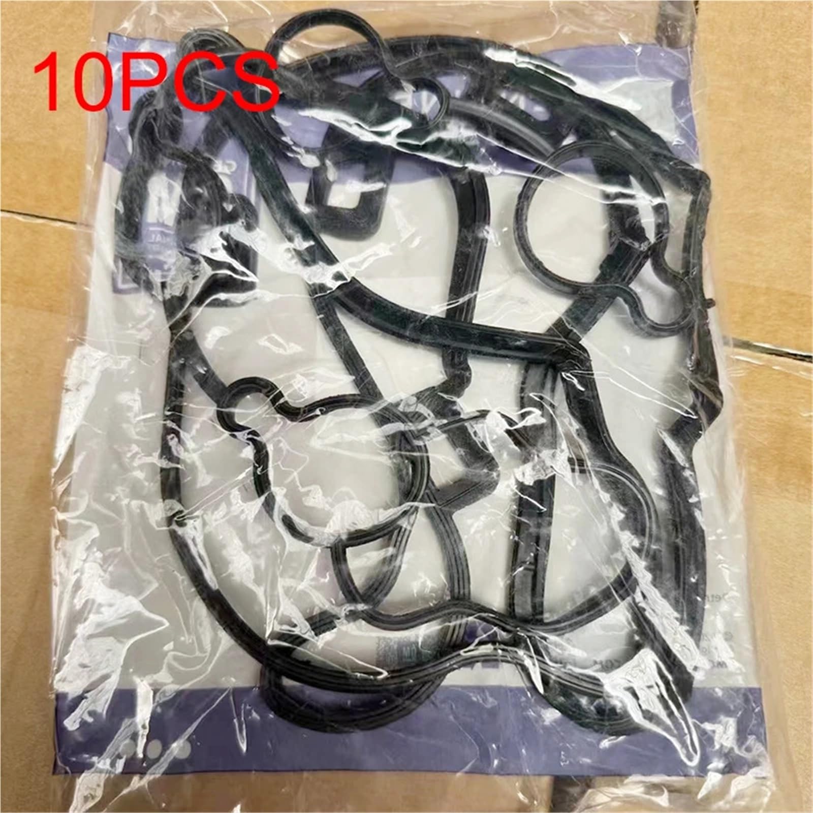 Juego de 10 juntas de tapa de válvulas OEM n.° 12609291, compatible con Chevrolet Captiva, Equinox, GMC Terrain, Buick 2.0L, 2.4L, Regal, Verano, Saturn Junta filtro de aceite