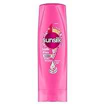 Sunsilk, Balsamo Scintille di Luce, Balsamo Anticrespo Districante, Dona Lucentezza al Capello, Formula Active-Fusion con Olio di Jojoba, Collagene, Proteine di Perla e Biotina, 200 ml