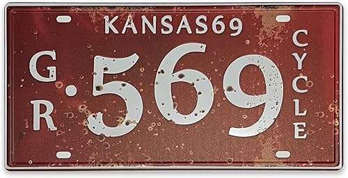 Miniatura 8 de Placa de matrícula retro de Carolina del Norte, decoración de habitación, recuerdo de placa, recuerdo de placa de matrícula retro de metal oxidado,