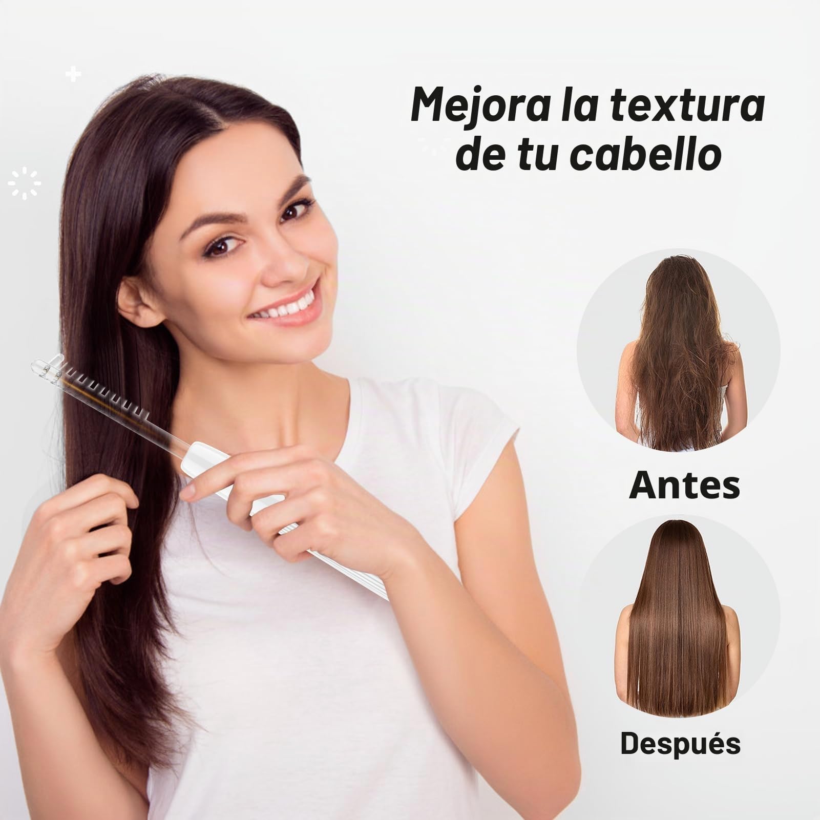 Dispositivo facial de alta frecuencia DARSONVAL varita facial de alta frecuencia para cuidado de la piel