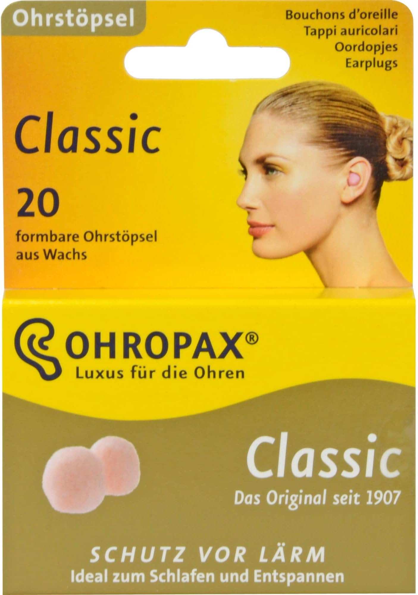 OHROPAX Classic Ohrstöpsel, 20St