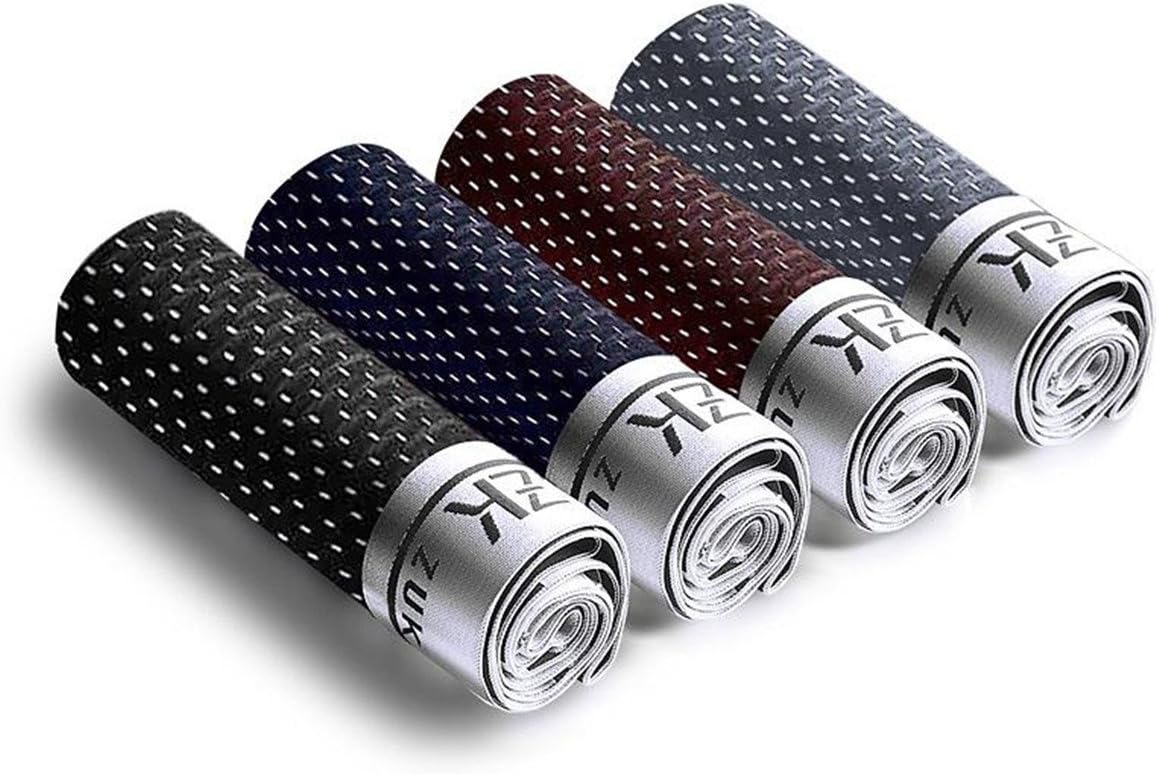 ZUKULIFEMens Ice Silk Boxer Mesh Brief