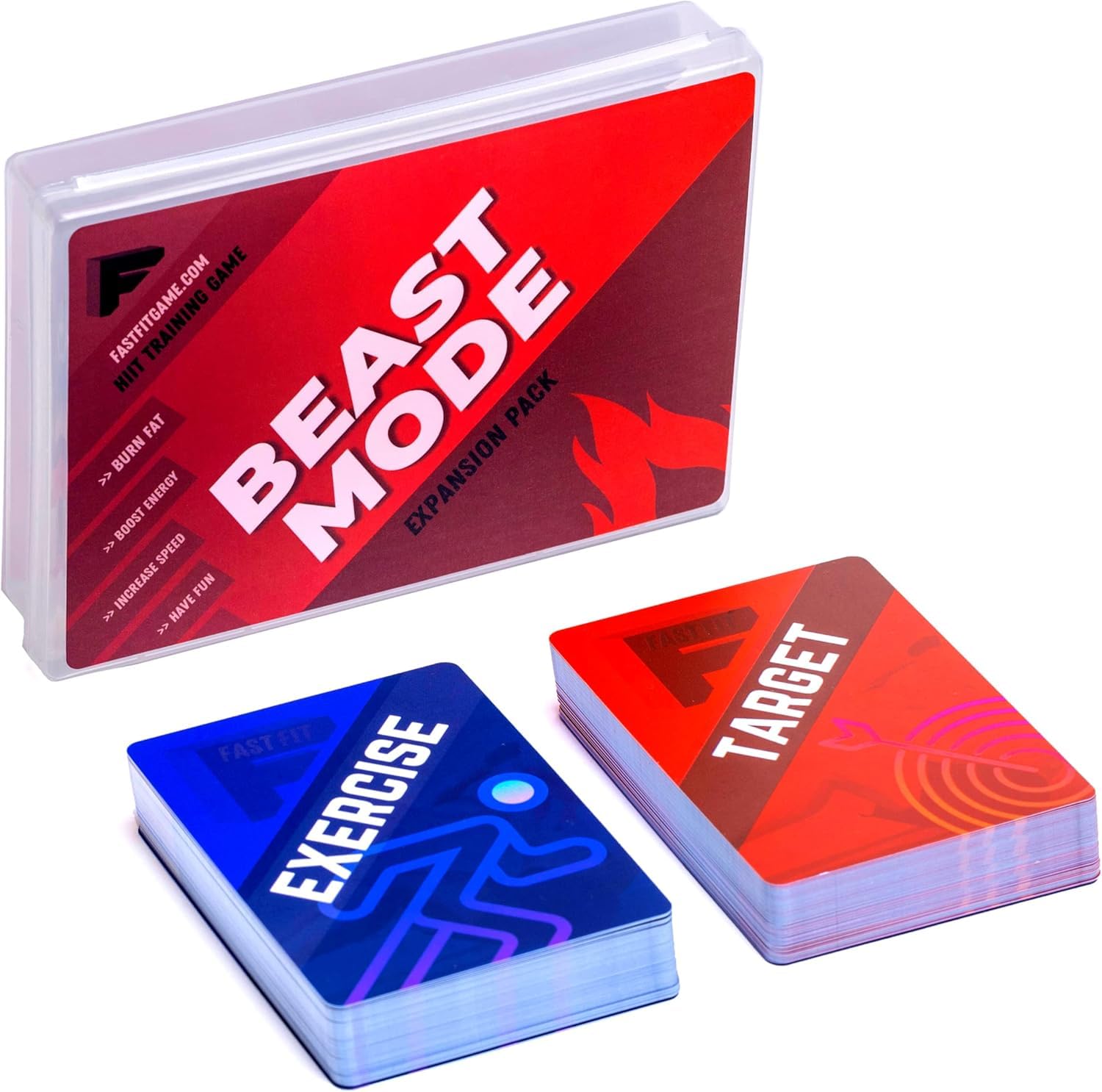Quokka Fast Fit Workout Cards - Portable Fitness Gift Game for Athletes