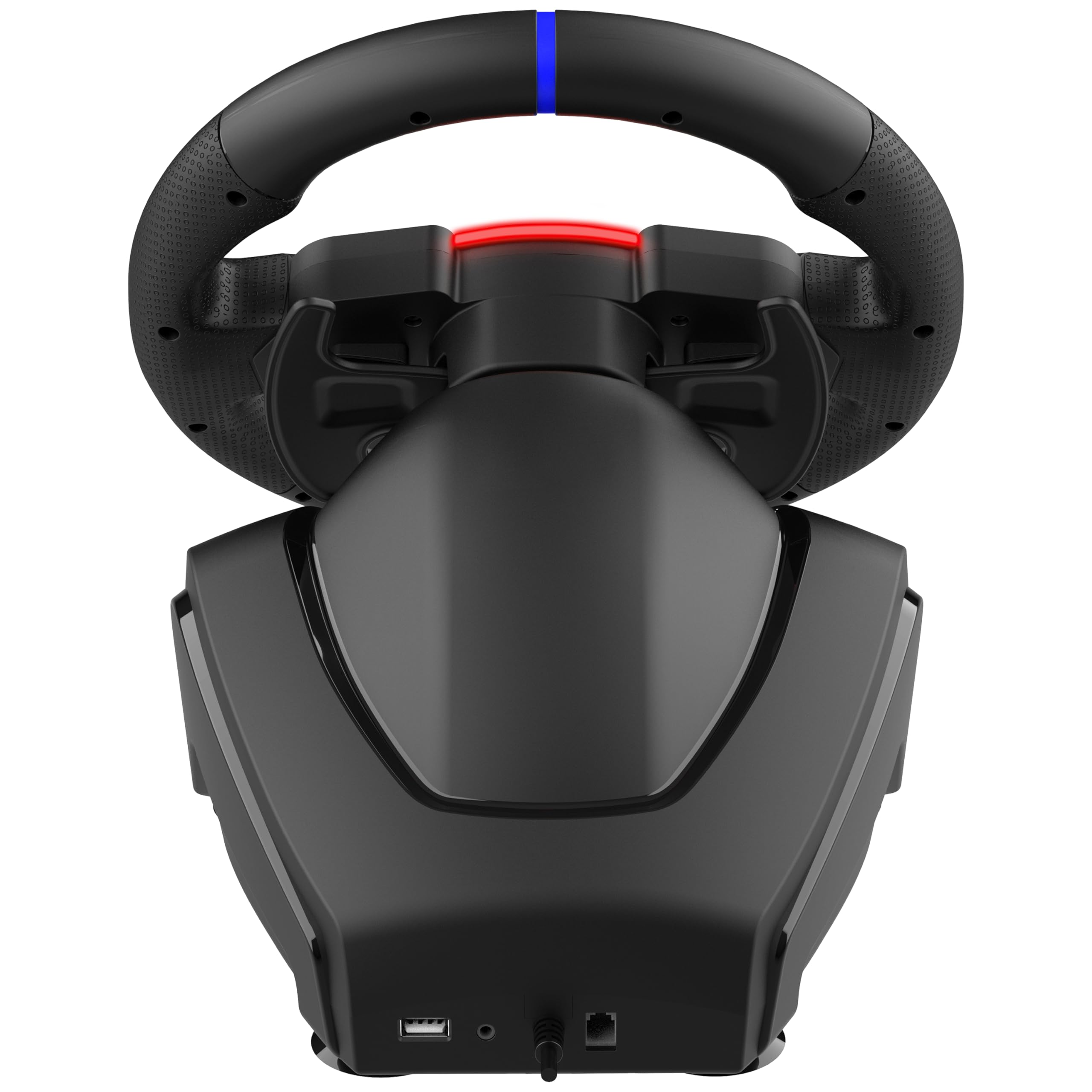 Subsonic - Volante Superdrive 270 GT5 - Volante PS5 LED con Doble Palanca, Rotación de 270°, con Pedales y Levas. Compatible con PS5 y PC - Negro