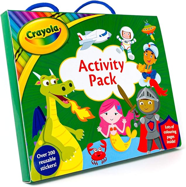 CRAYOLA Shimmer Activity Pack