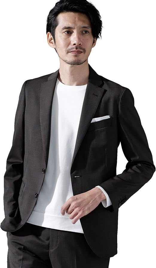Amazon ナノユニバース 動けるスーツ Zignone ストレッチ ジャケット メンズ 46 ブラウン コート ジャケット 通販 Amazon ナノユニバース 動けるスーツ Zignone ストレッチ ジャケット メンズ 46 ブラウン コート ジャケット 通販
