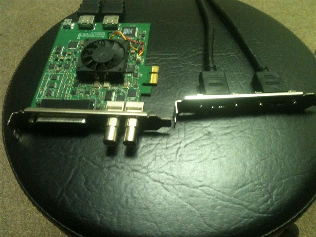 Carte d'acquisition vidéo DeckLink Studio 2