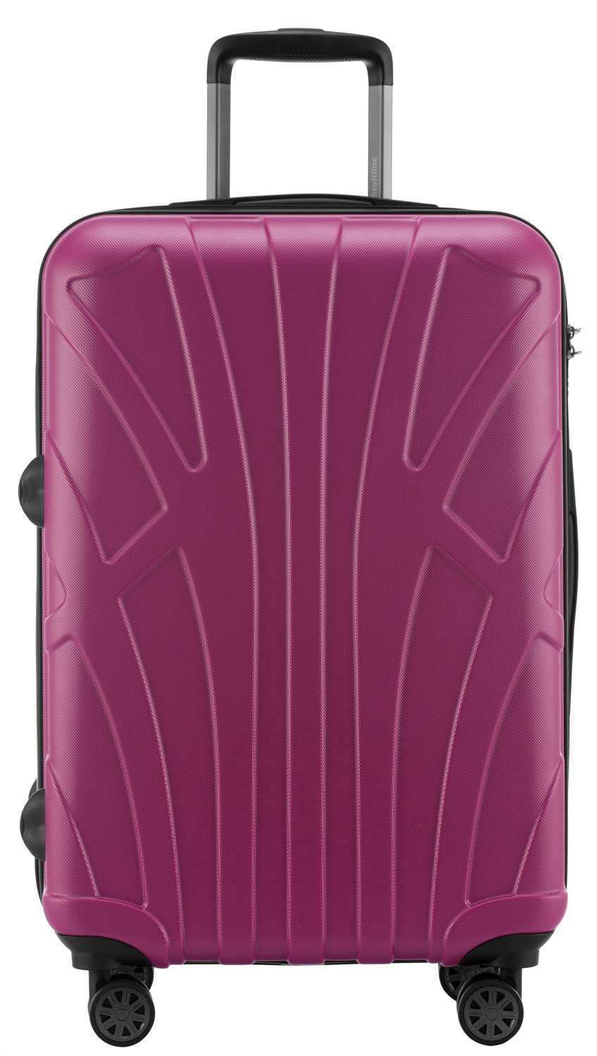 suitline - 3er Koffer-Set Trolley-Set Rollkoffer Hartschalen-Koffer Reisekoffer – Bild 2