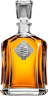 Barrett Irish Dublin Coat of Arms Badge Decanter