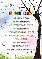 Vista 8 de FLYAB Tabla de sentimientos para niños – 11.2 x 16.5 pulgadas, decoración de aula de emociones elementales, póster de aprendizaje de salud mental