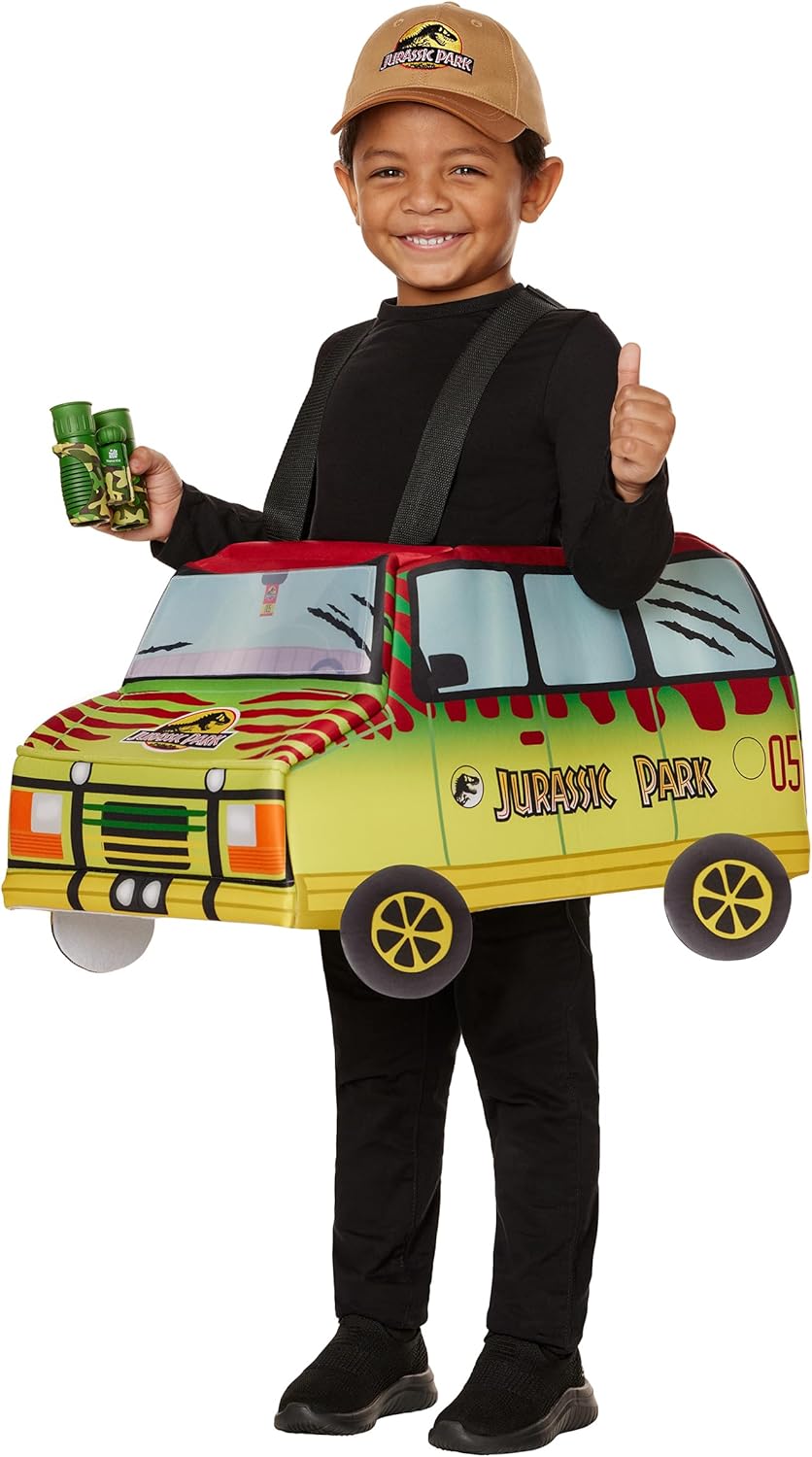 Spirit Halloween Jurassic Park Ride-Along Costume | Officially Licensed | Movie Outfits and Accessories
