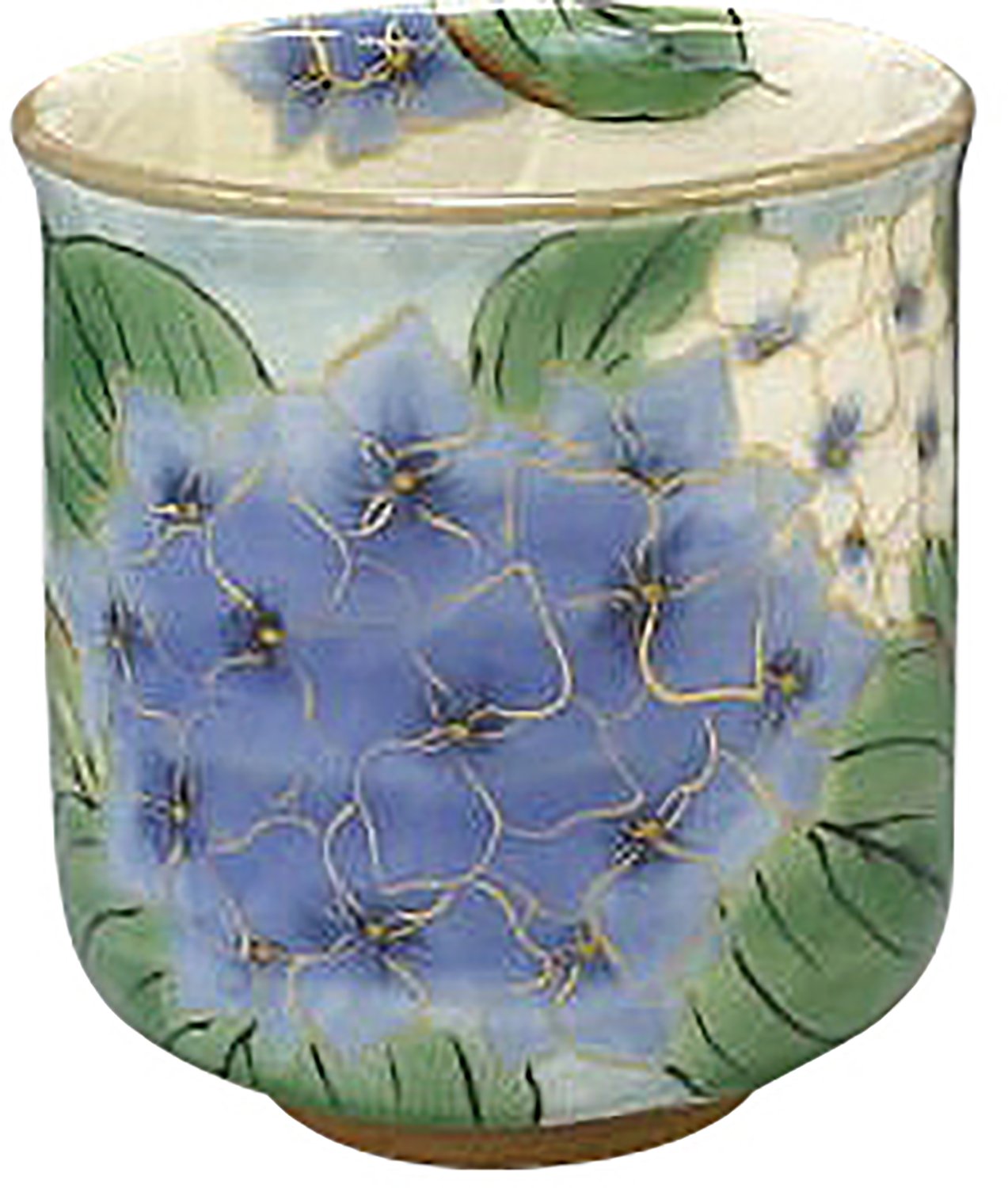 Amazon｜京焼 清水焼 陶あん窯 湯呑 花集い 紫陽花 anu-16｜湯呑み