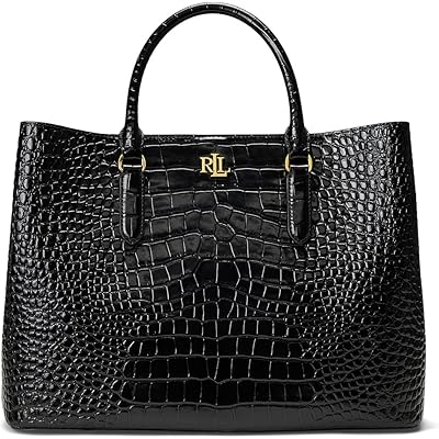 Женская сумка LAUREN Ralph Lauren Embossed Leather Large Marcy Satchel