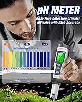 Vista 3 de Medidor de pH digital 3 en 1 con función TDS y temperatura, rango de medición de pH 0-14, precisión 0.01 de alta precisión, compensación automática