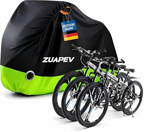ZUAPEV Housse 2-3 Velos Exterieur Protection, Bache Velo Exterieur Impermeable