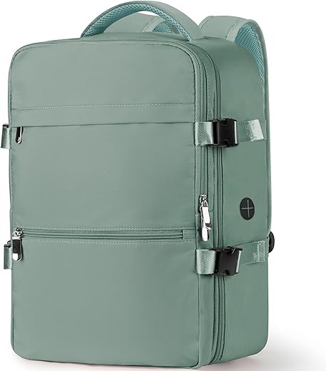 WOUIYO for Ryanair Cabin Bags 40x20x25 Underseat Cabin Bag Carry Ons Hand Luggage Bag Travel Backpack Cabin Size for Ryanair Backpack with Charging Hole