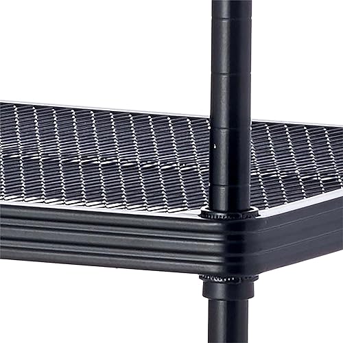 Miniatura 8 de Design Ideas MeshWorks - Estantería de almacenamiento de metal de 5 niveles de tamaño completo para cocina, oficina u organización de garaje, 13.8 x