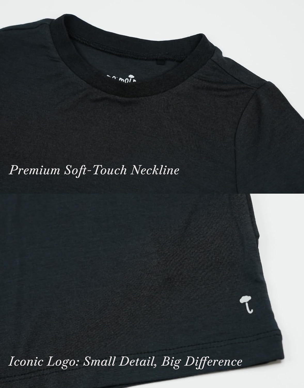 moimoln Premium Modal Ultra Soft Baby Base Layer Collection - Thin Breathable T-Shirt or Leggings