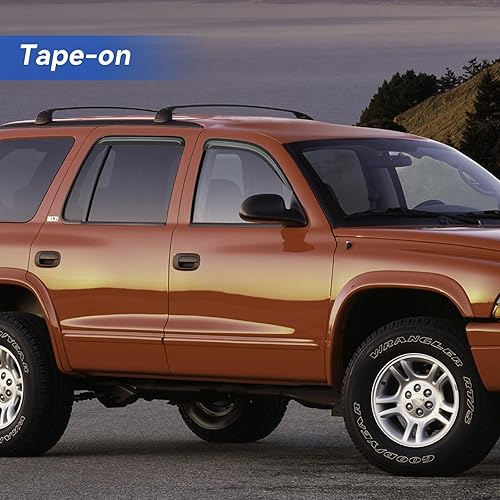 Miniatura 603 de Visores protectores de lluvia para ventana, deflectores de viento de canal exterior