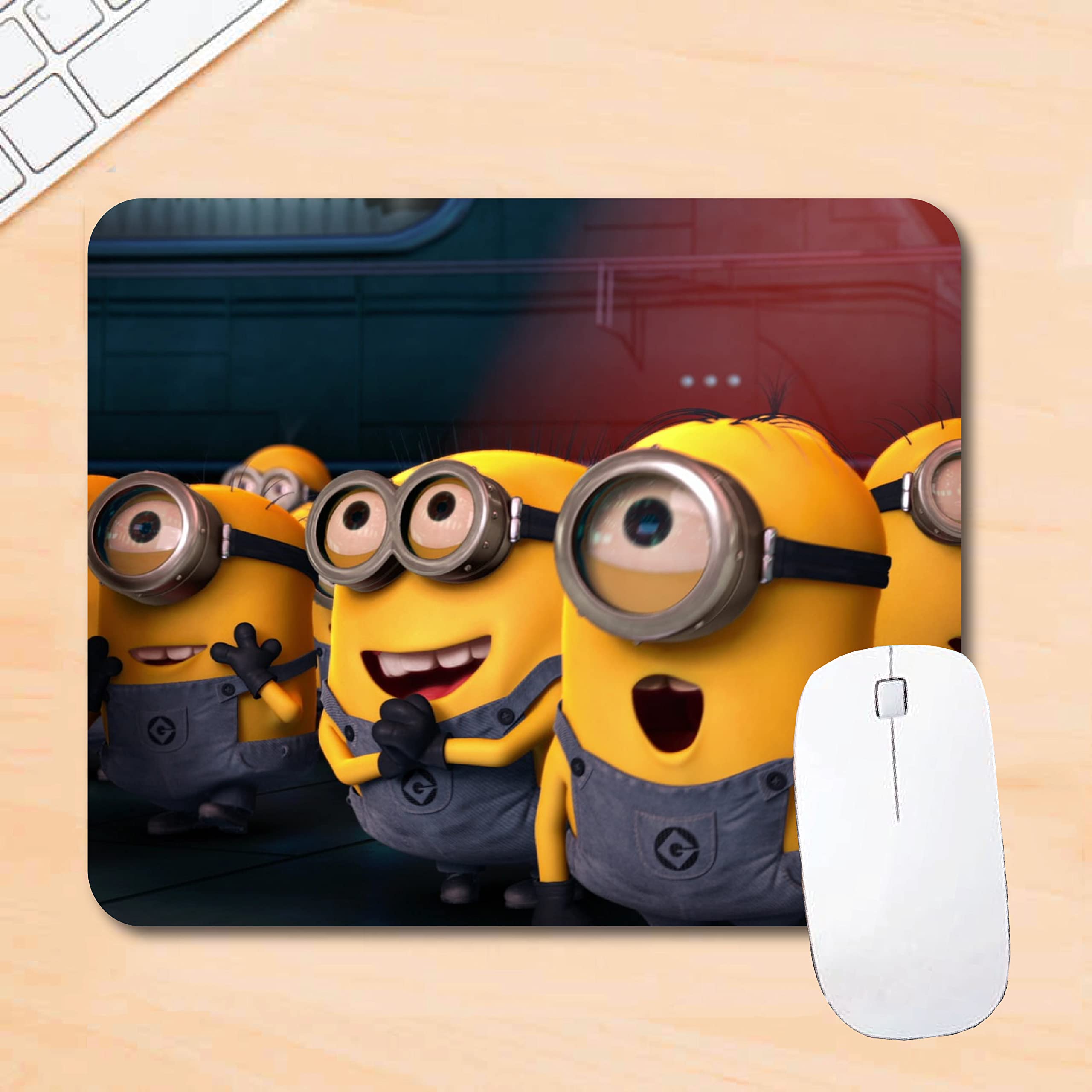 Woopme® Cartoon Printed Design Rubber Base Mouse Pad Kids Gaming Boys Laptop PC Computer Rectangle Mousepad Multicolored L x H 24 x 20 CMS (B09R23R7DF) Amazon Price History, Amazon Price Tracker