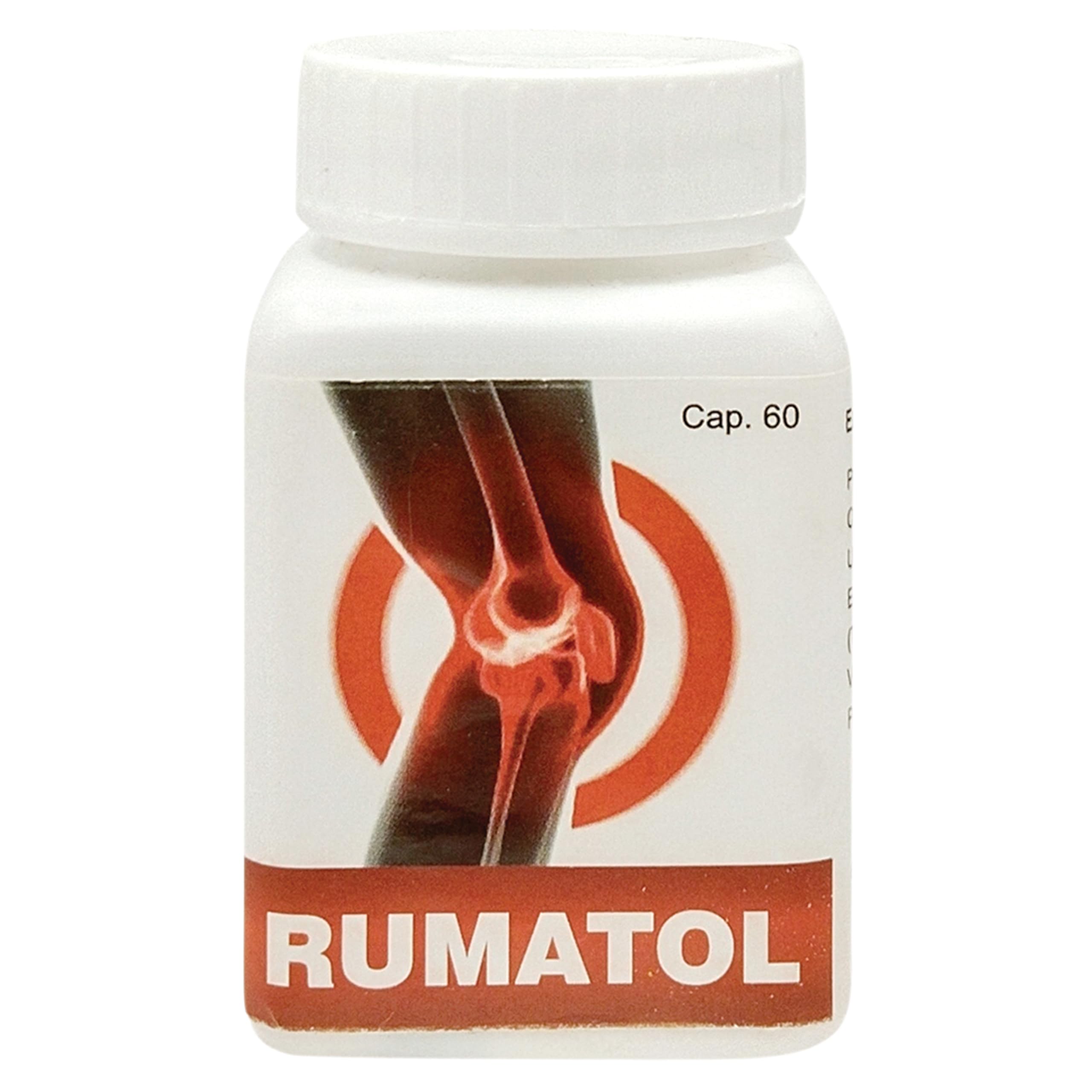 Ujwala Ayurvedashram Rumatol Joint Muscle & Knee Pain Fast Relief Capsule- 60 Cap