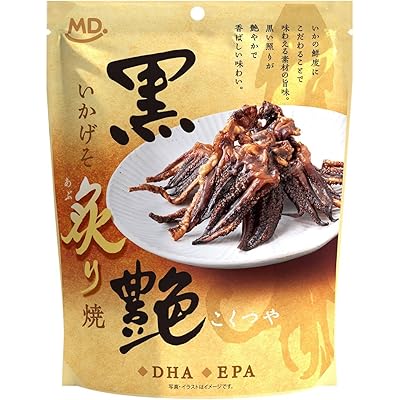 MD 黒艶いかげそ炙り焼 35gx6袋
