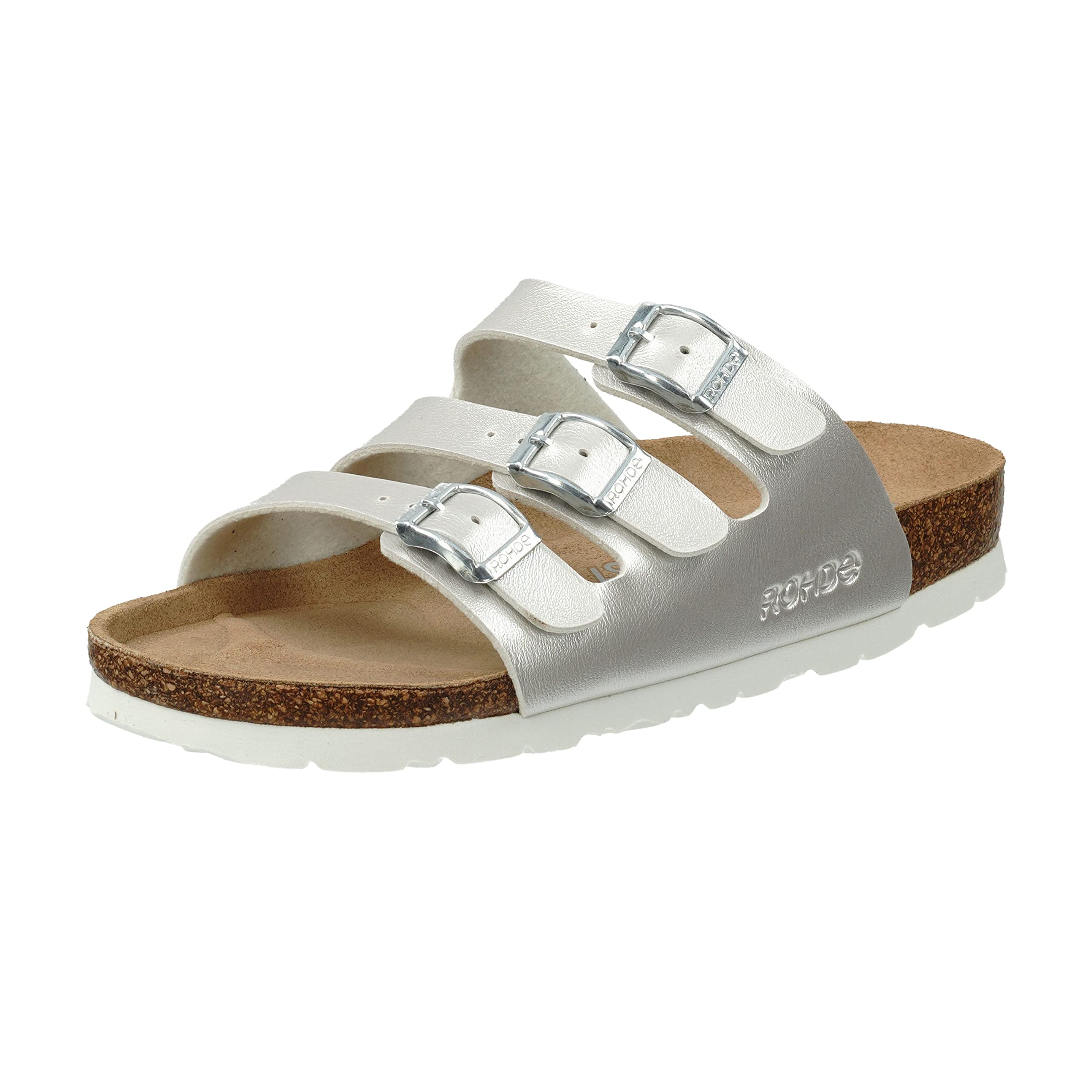 Rohde 5600 Women's Toe Post Sandals, Offwhite 1, 8.5 UK