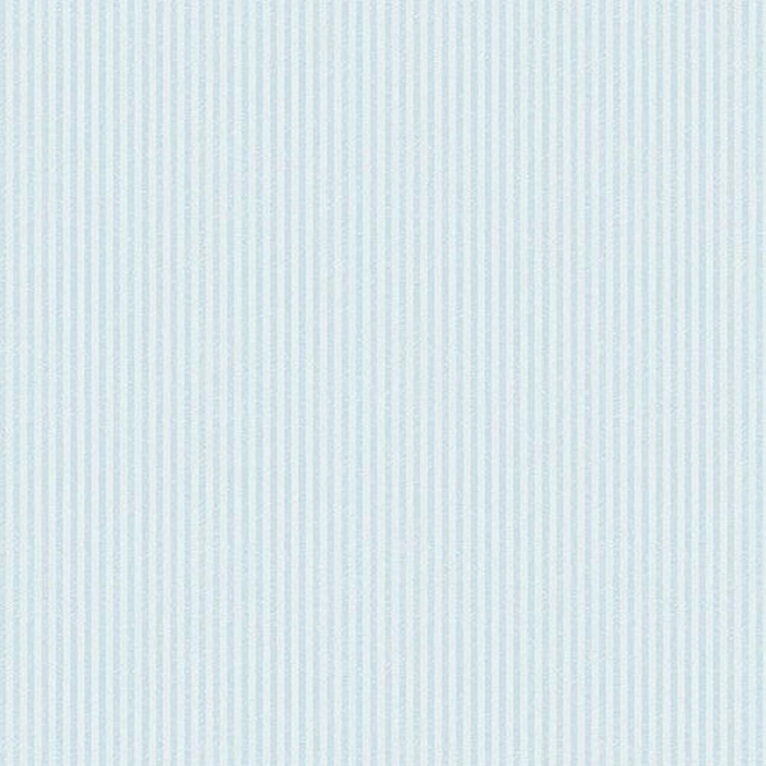 Manhattan Comfort NWPR33865 Clarkston Thin Solid Striped Wallpaper, Blue