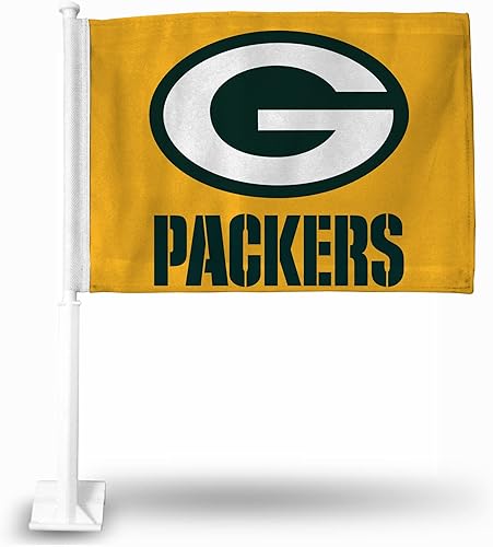 Miniatura 26 de Rico Industries NFL - Bandera de doble cara para automóvil, accesorio para auto B07NHSRDX2