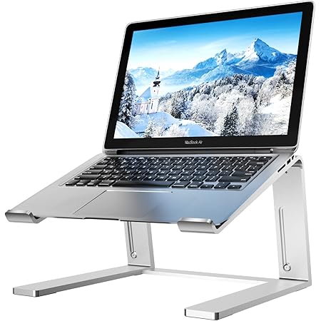 Babacom Supporto PC Portatile, Laptop Stand Ergonomico in Alluminio ...