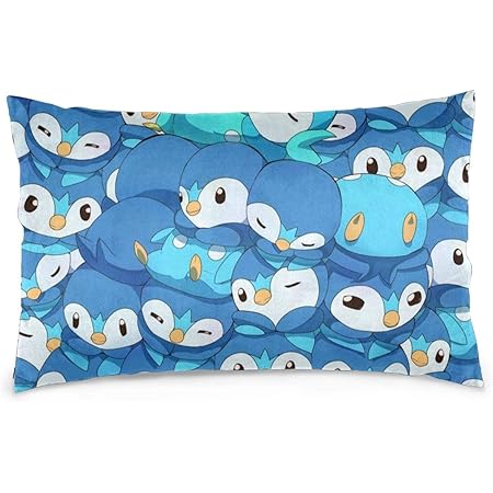 Amazon ポッチャマ 枕カバー まくらカバー 抱き枕カバ だき枕カバー クッションカバー かわいい アニメ キャラクター おしゃれ かわいい 洗える ファスナー式 インテリア 幅７５cm 縦５０cm 子供 枕カバー ピローケース オンライン通販