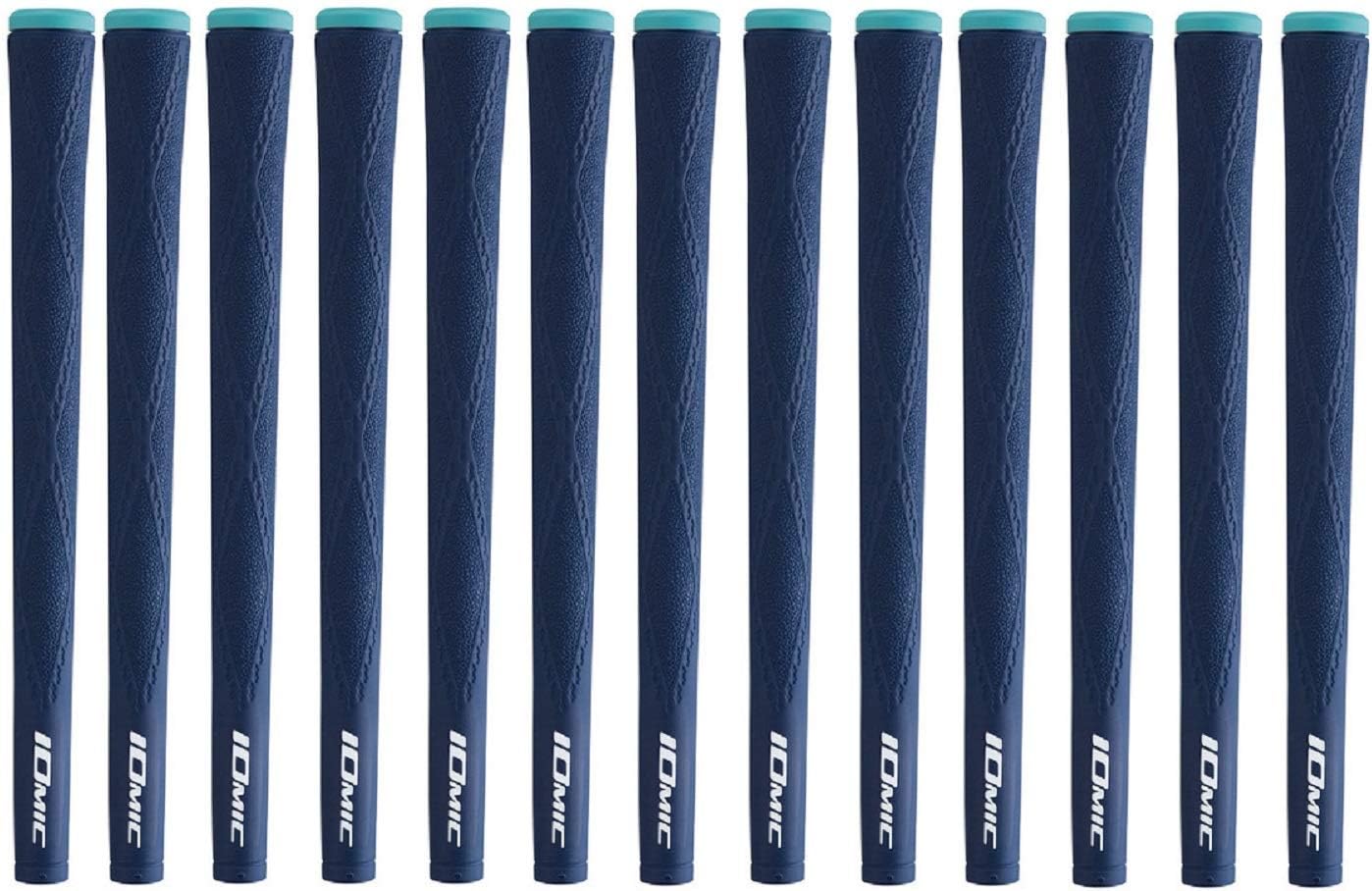 Iomic X-Evolution 2.6 Golf Grip Bundle (13 Piece), Navy Blue