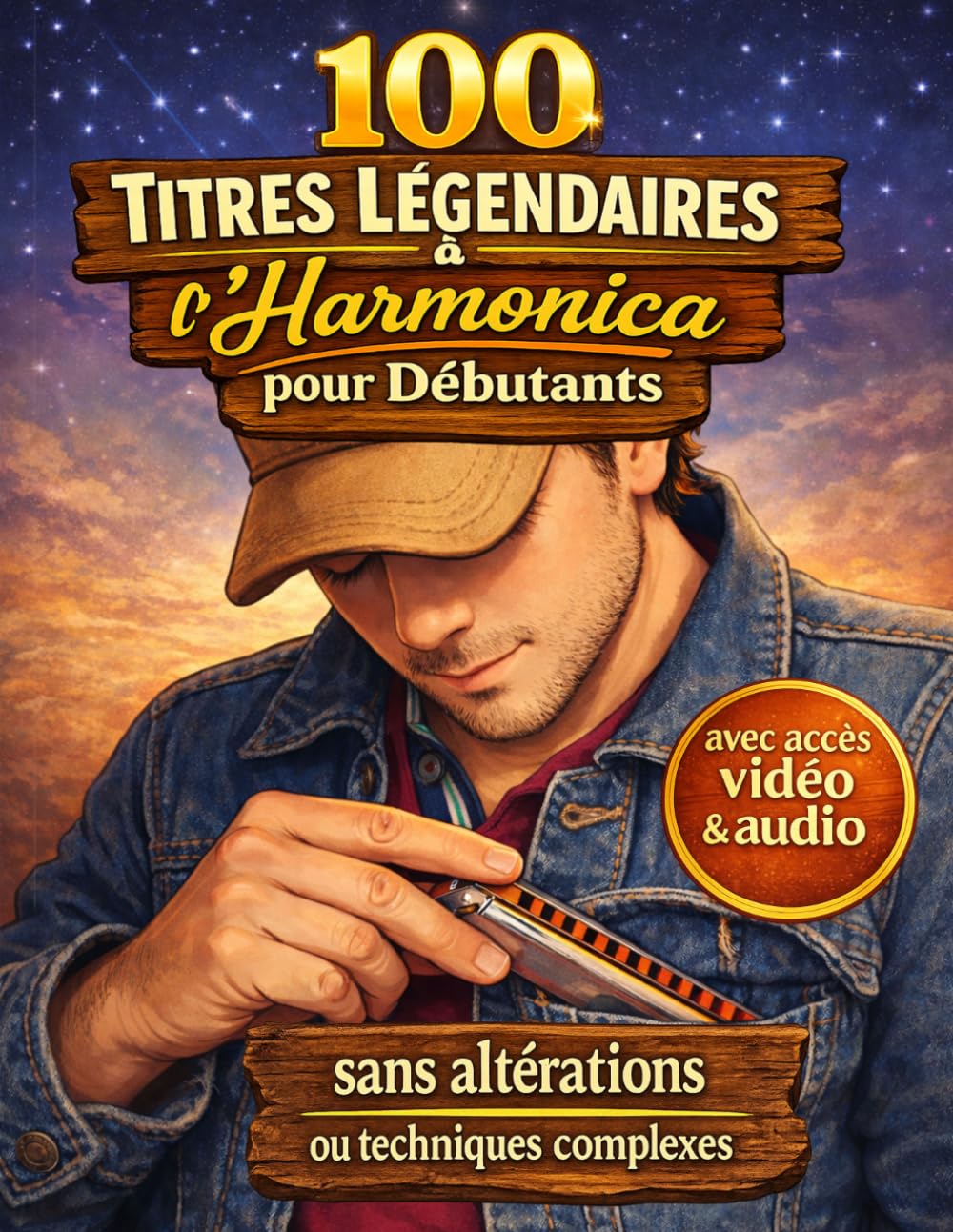 100 titres légendaires à l'harmonica pour débutants: Sans altérations ou techniques complexes