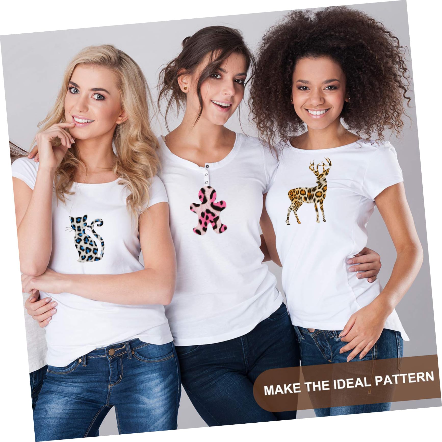 Pu Wärmeübertragungsfolie 10 Blatt für Bekleidung, T-shirt Transfer