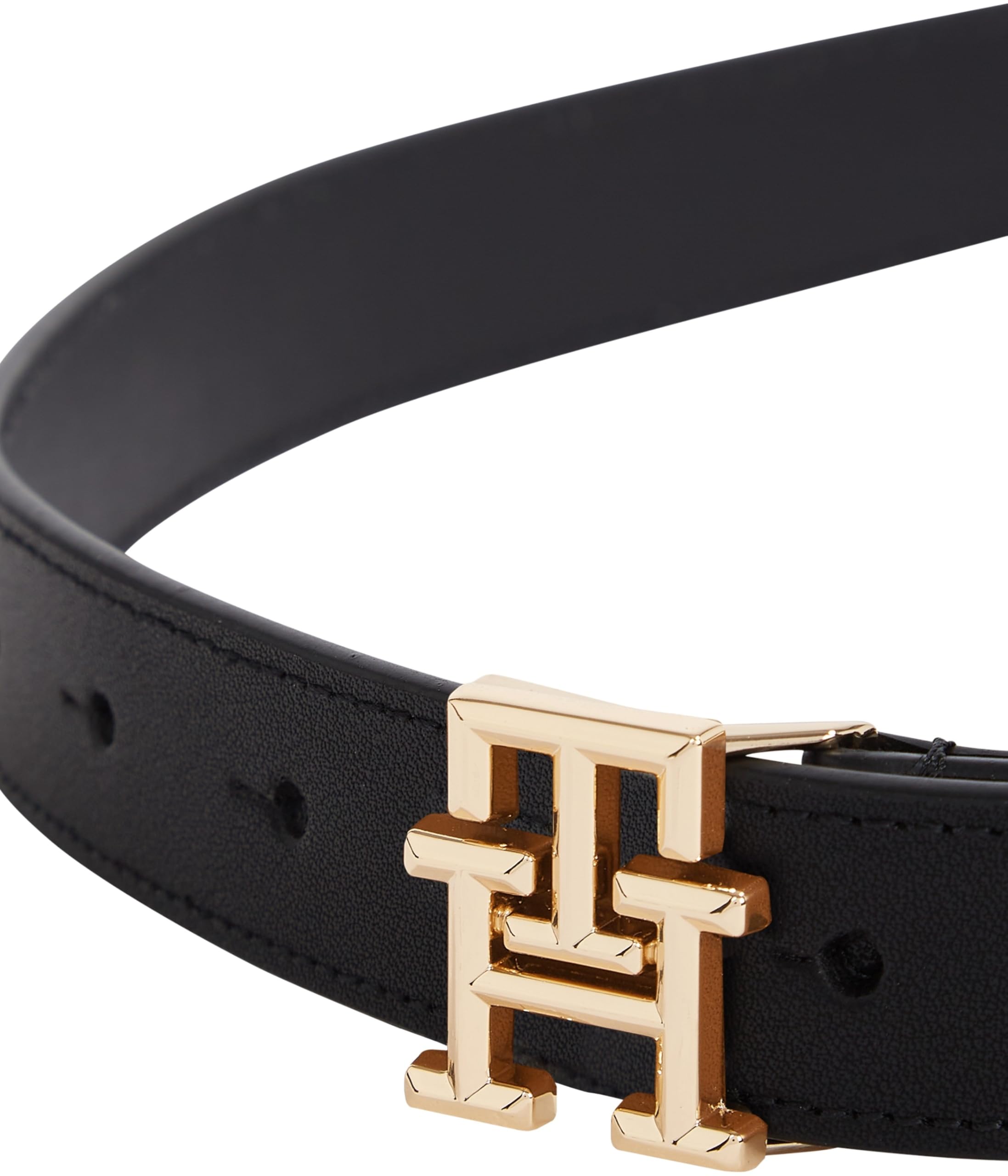 Tommy Hilfiger Regulowany pasek Kobiety Th Logo 2.5 Aw0aw17248