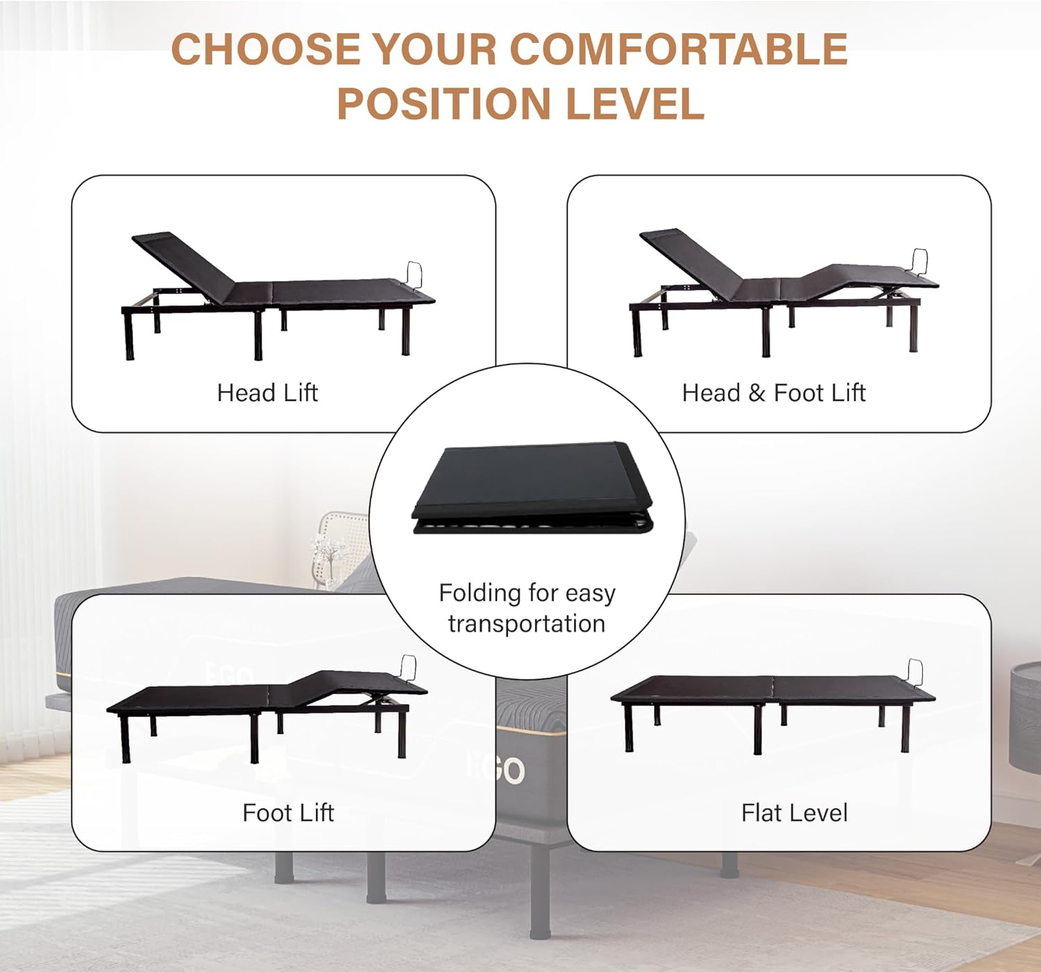 Comfortable Position Levels