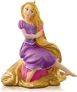 (1, Multiple Colors, as pictured.) - 1 X Rapunzel's Long Locks - Disney Tangled - 2014 Hallmark Keepsake Ornament