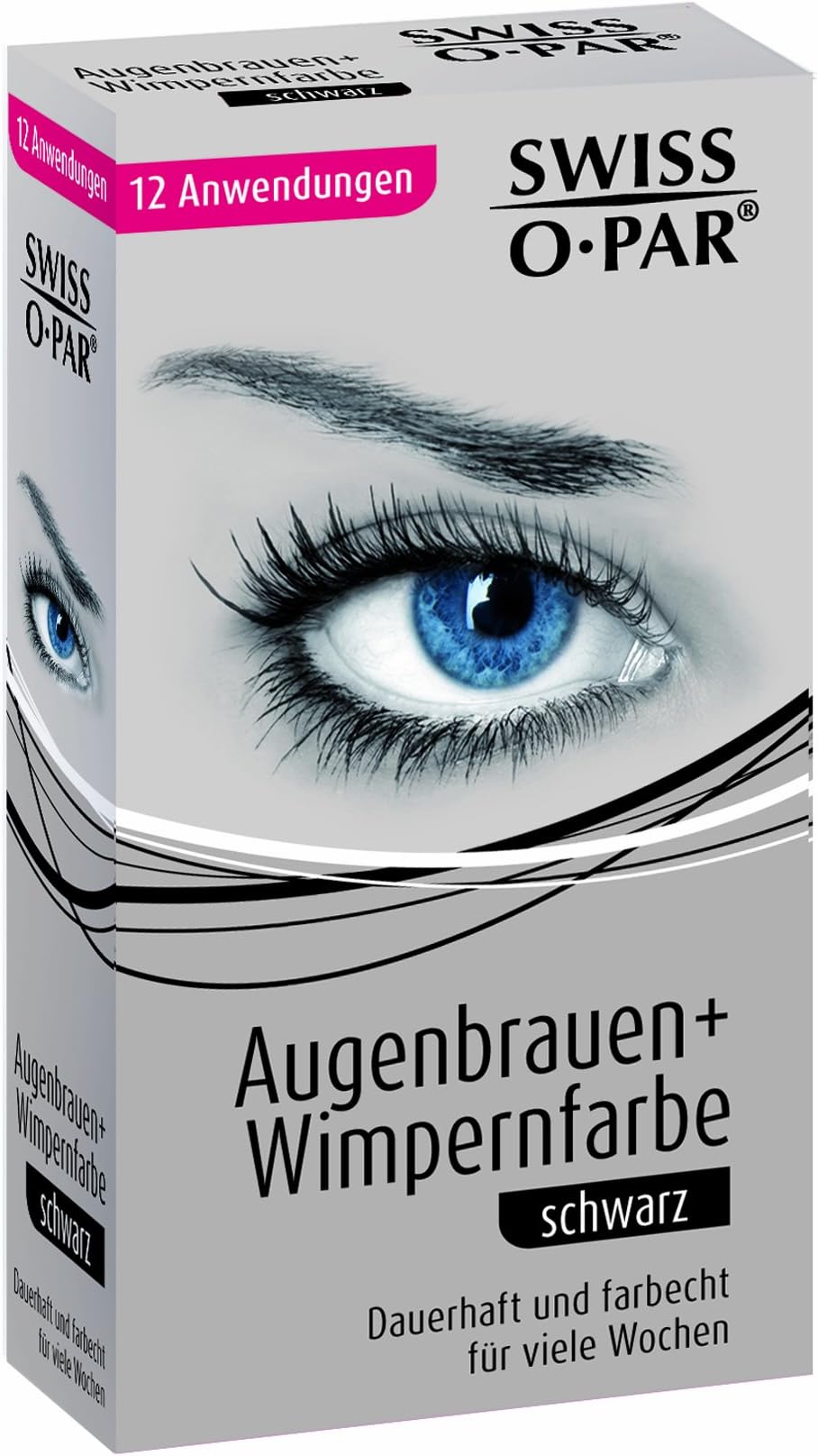 Eyebrow and Eyelash Colour Black