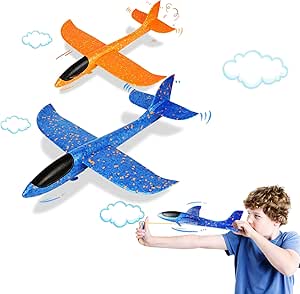 4 Styropor Flugzeuge Für Kinder - Wurfgleiter Für Outdoor Spiele