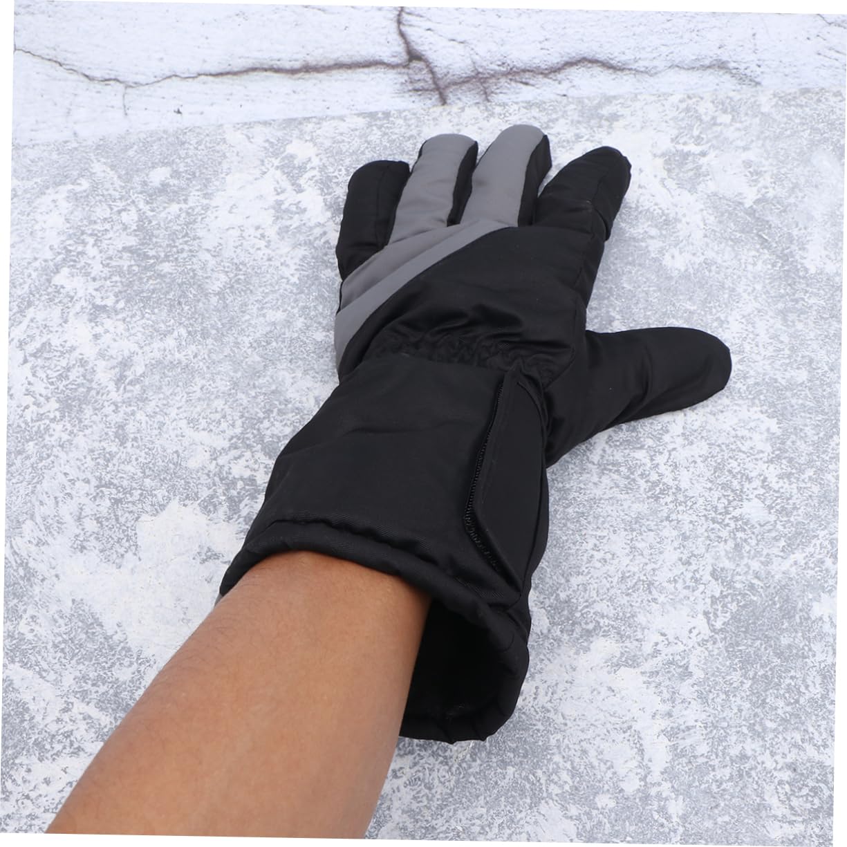 FOMIYES Electronic Heated Gloves Men's Winter Ski Gloves for Outdoor Activities