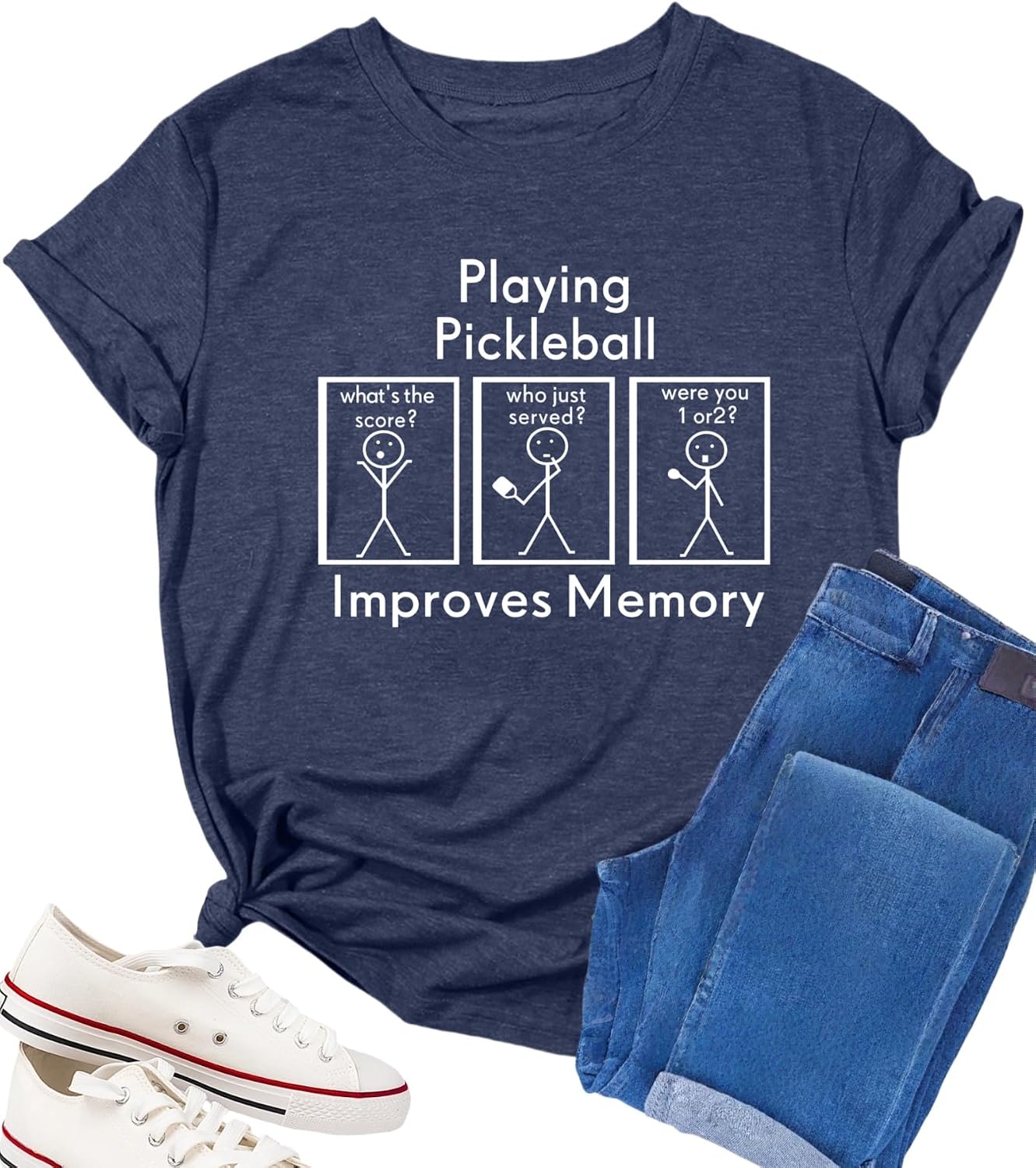 Pickleball Shirts Women Pickleball Player Tshirts Gym Shirts Funny Casual Team Lover Gift Short Sleeve Tee Tops image 3