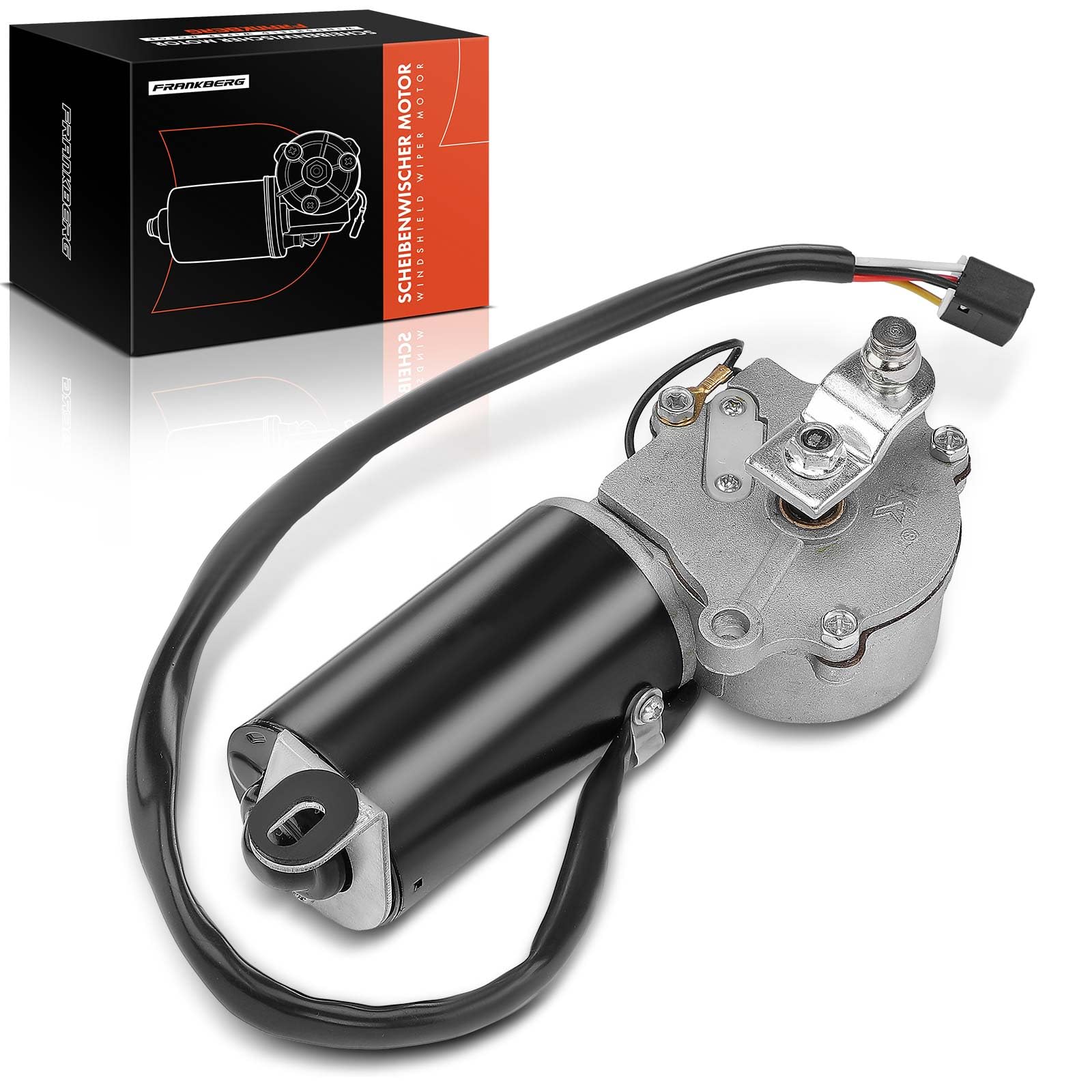 Frankberg Motor limpiapardelisas Compatible con Wrangler I SJ YJ 2.5 4.0 4x4 4.0 4.2 2WD 4.2 4.0 2WD 1986-1996 Replace# 849100-2178,56030005